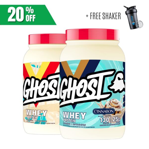 Ghost Lifestyle Whey Protein Twin Pack