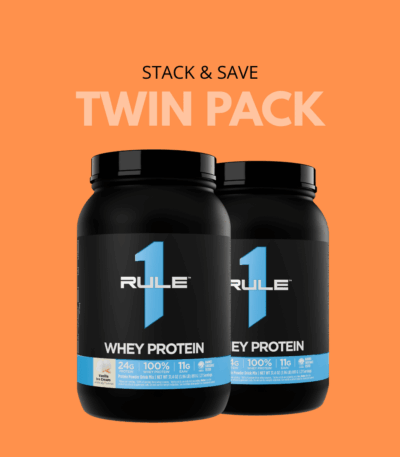 Rule 1 Proteins R1 Whey Protein Twin Pack