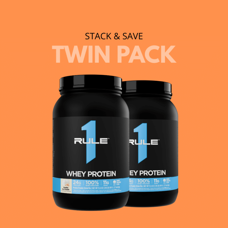 Rule 1 Proteins R1 Whey Protein Twin Pack