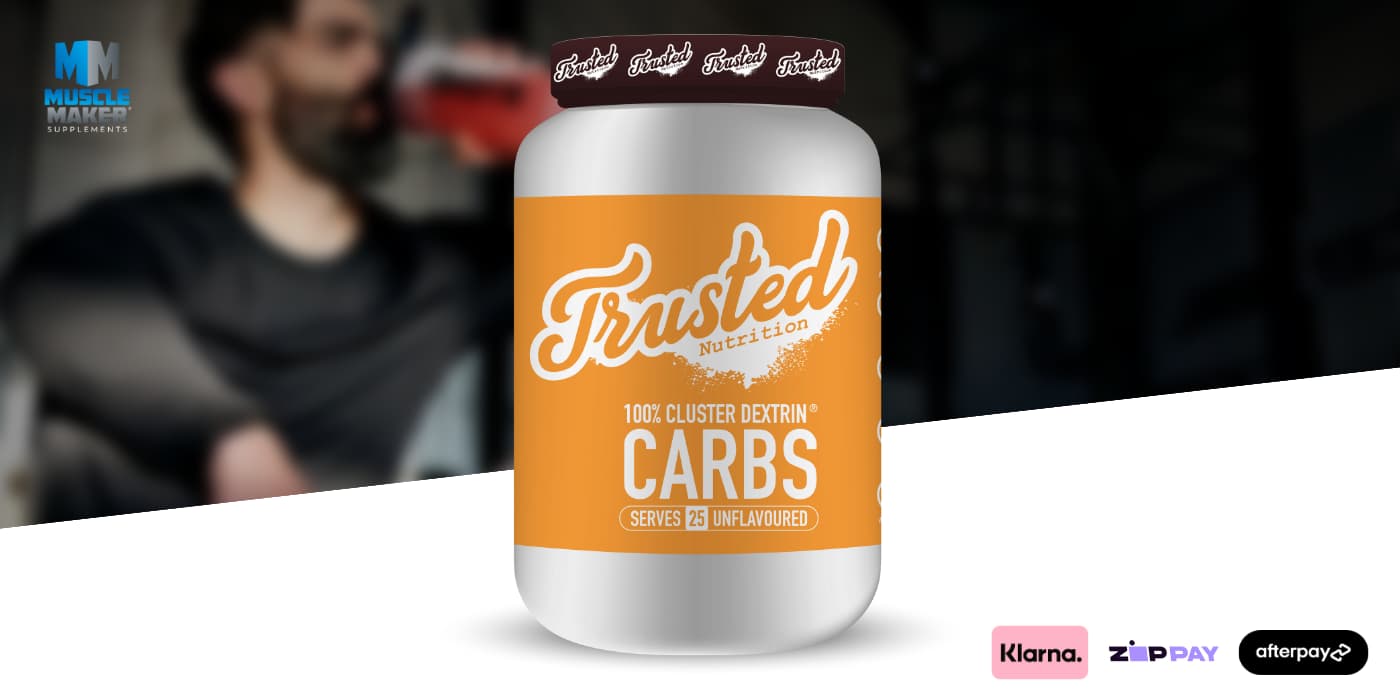 Trusted Nutrition Cluster Dextrin Carbs Banner