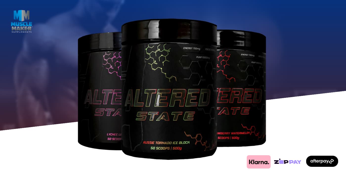 Altered Nutrition Altered State Pre Workout Banner