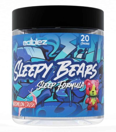 Ediblez Sleepy Bears Gummies - Watermelon Crush
