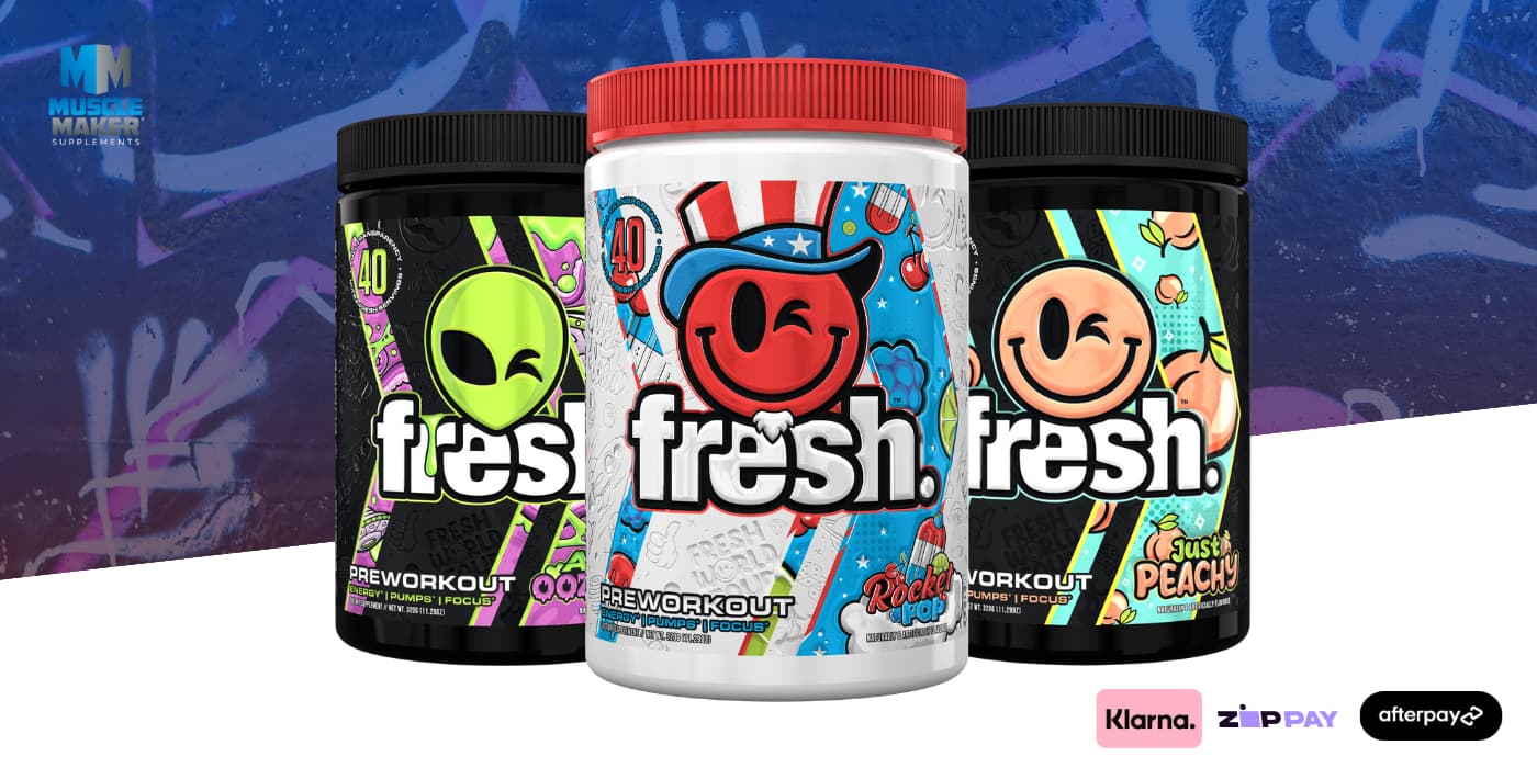Fresh Supps Pre Workout Banner