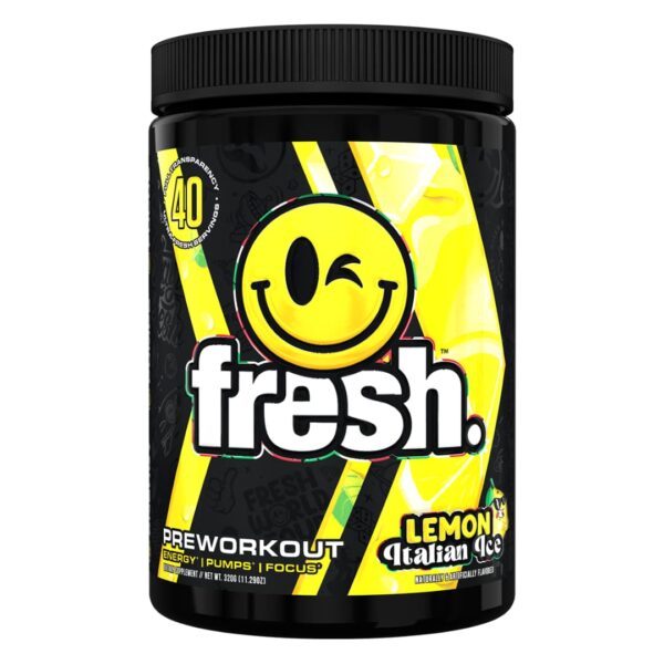 Fresh Supps Pre Workout - Lemon Italian Ice
