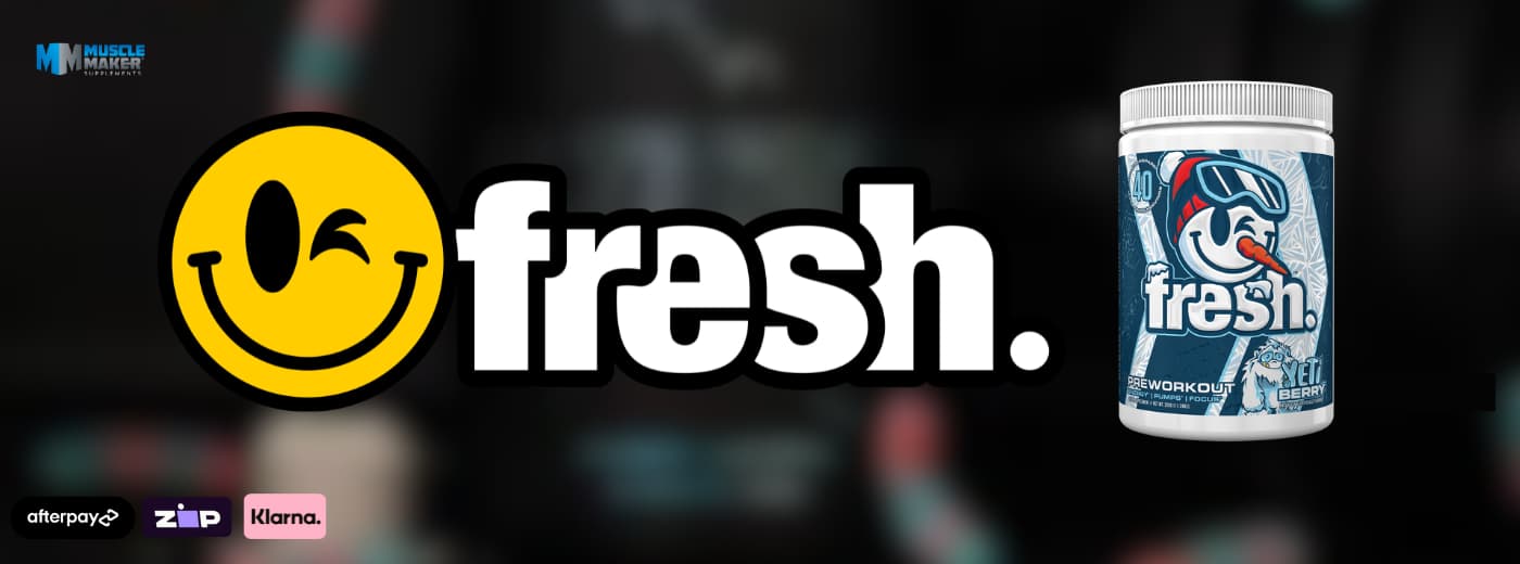 Fresh Supps Supplements Logo Banner