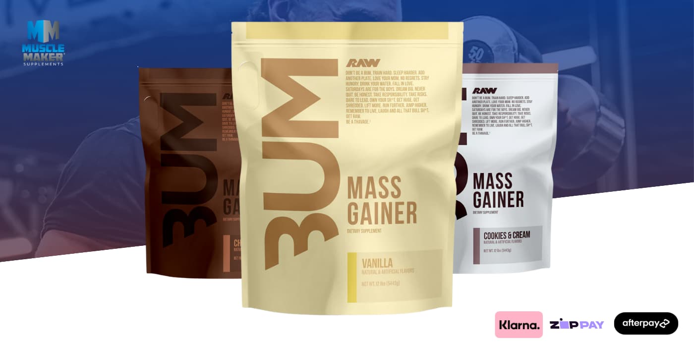 Raw Nutrition CBUM Mass Gainer Protein Banner