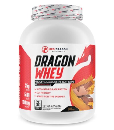 Red Dragon Nutritionals Dragon Whey 5lb - Choc Caramel