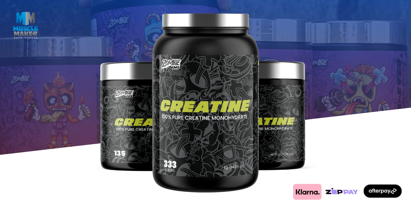 Zombie Labs 100% Pure Creatine Monohydrate Banner