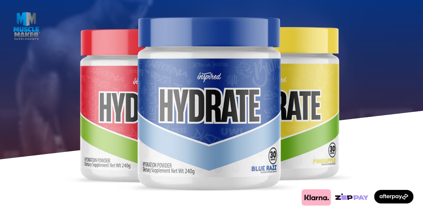 Inspired Nutraceuticals Hydrate Banner