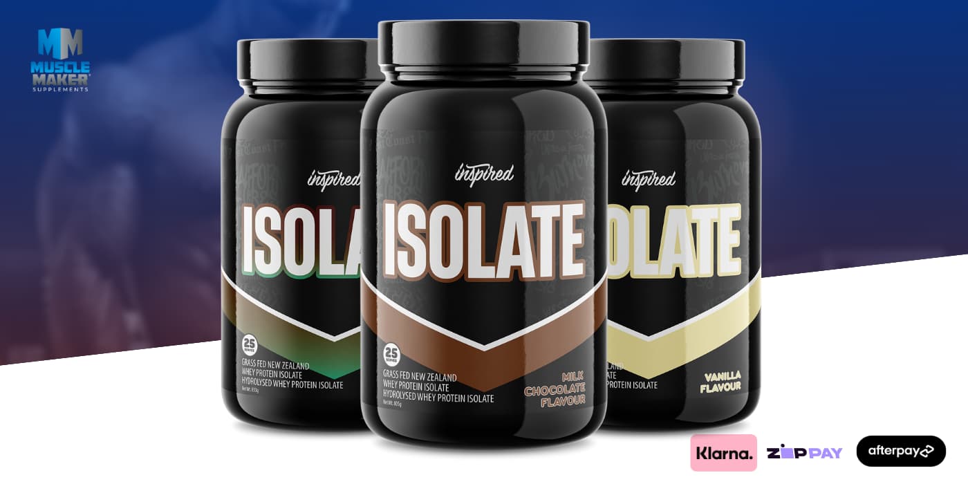 Inspired Nutraceuticals Whey Protein Isolate Banner