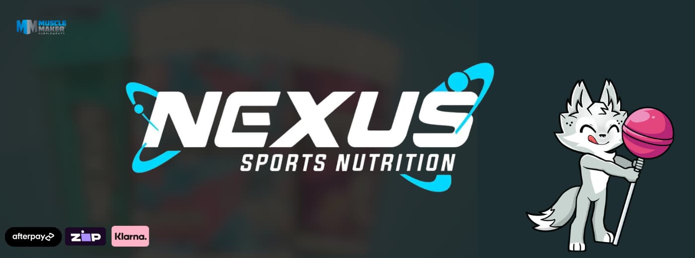 Nexus Sports Supplements Logo Banner