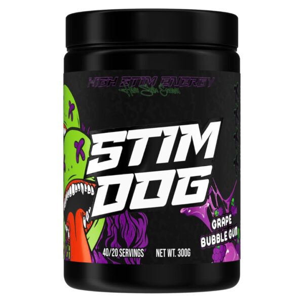 Stim Dog Pre Workout - Grape Bubblegum