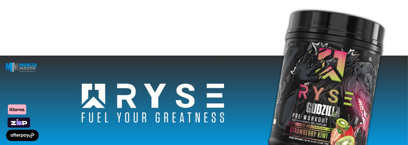 Ryse Godzilla Pre Workout Payment Banner