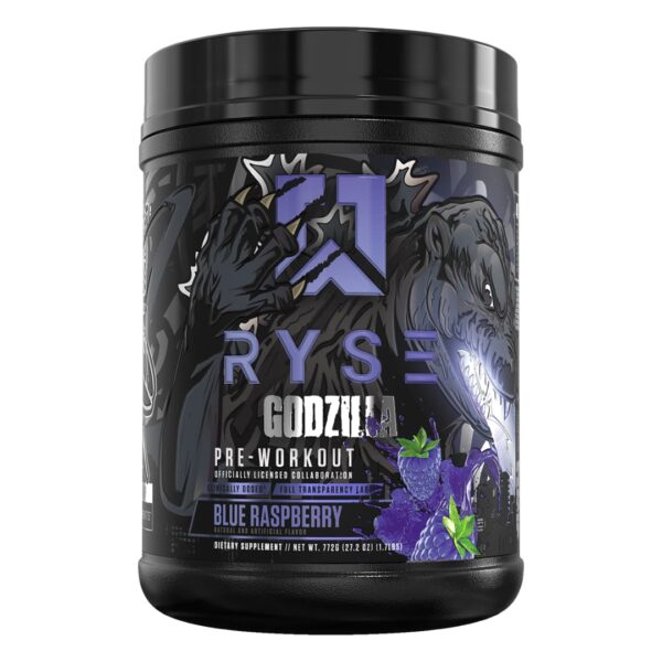 Ryse Supplements Godzilla Pre Workout - Blue Raspberry