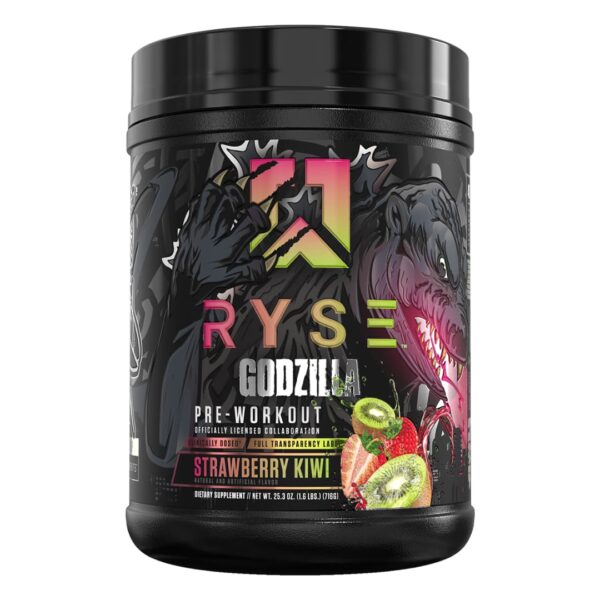 Ryse Supplements Godzilla Pre Workout - Strawberry Kiwi