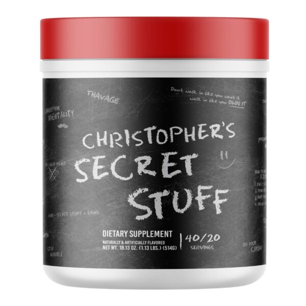 Copy of CBUM Christopher's Secret Stuff