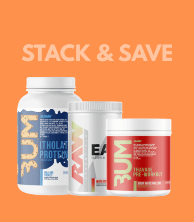 Raw Nutrition CBUM 6 Peat Training Stack