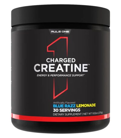 Rule 1 Proteins R1 Charged Creatine - Blue Razz Lemonade