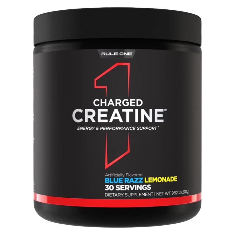 Rule 1 Proteins R1 Charged Creatine - Blue Razz Lemonade