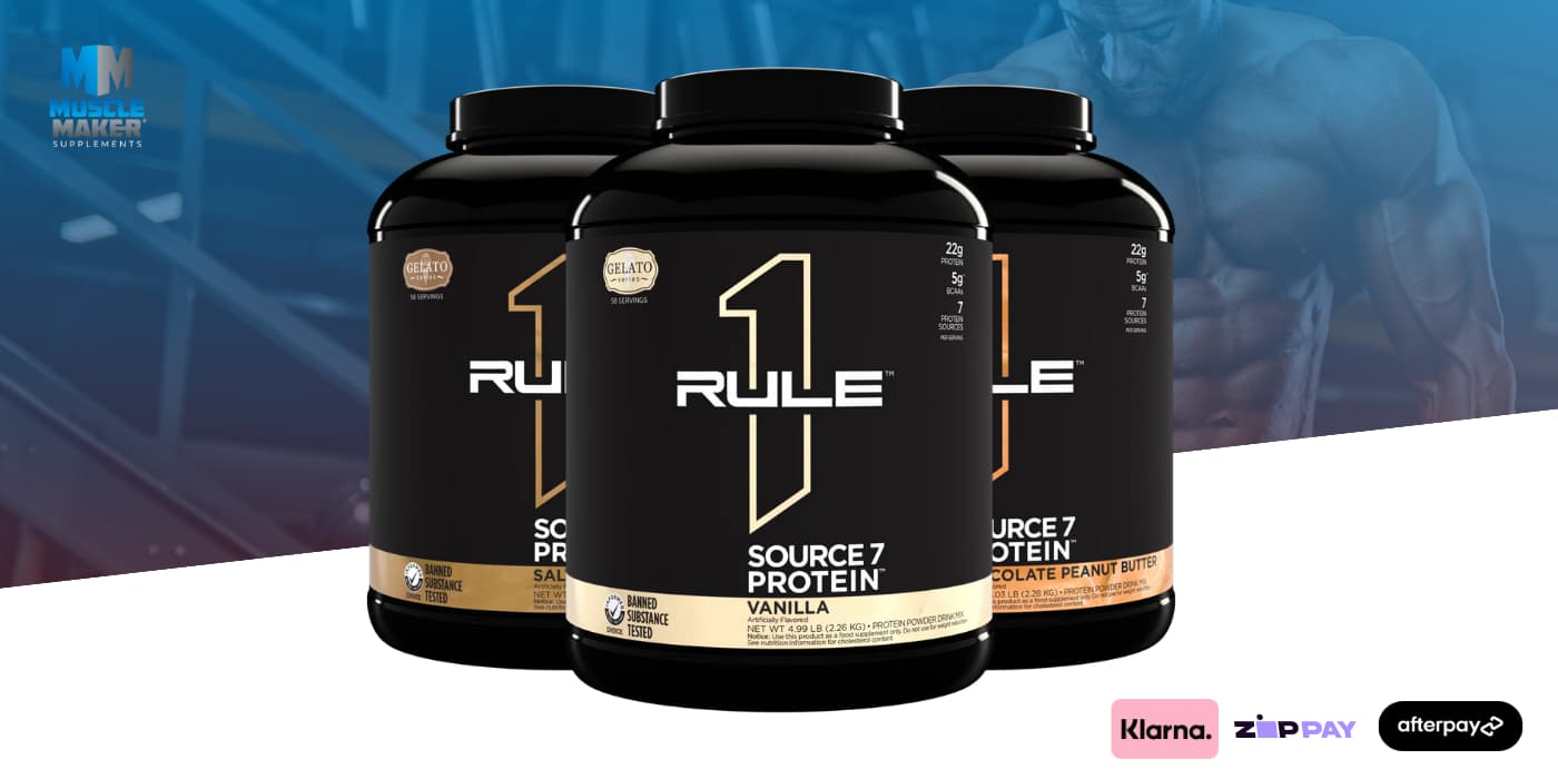 Protein R Source 7 Protein | Rule 1 Proteins | Muscle Maker Supplements