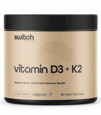 Switch Nutrition Vitamin D3 + K2