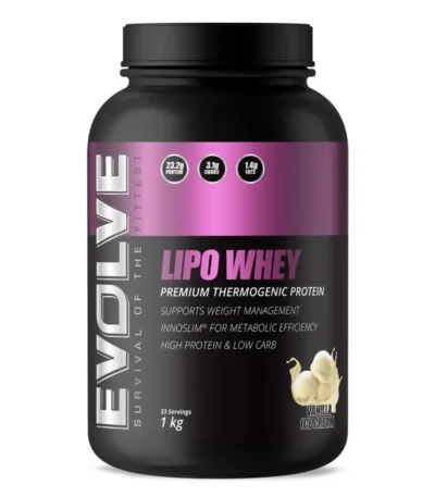 Evolve Nutrition Lipo Whey 1kg - Vanilla Ice Cream