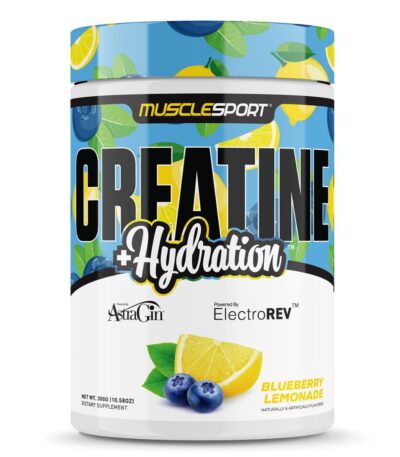 Musclesport Creatine + Hydration - Blueberry Lemonade