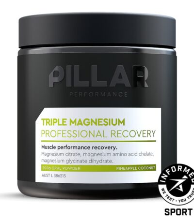 Pillar Performance Triple Magnesium Powder - Pineapple Coconut