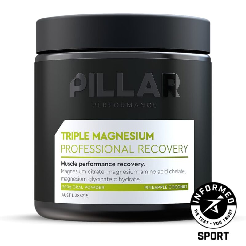 Pillar Performance Triple Magnesium Powder - Pineapple Coconut