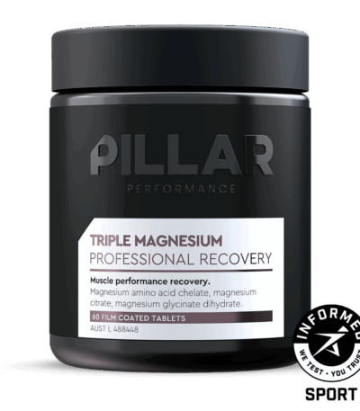 Pillar Performance Triple Magnesium Tablets - 60srv
