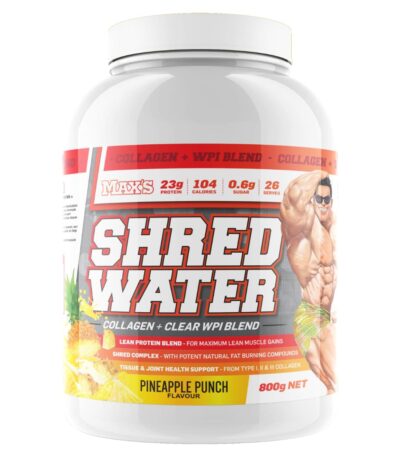 Max's Protein Shred Water 1kg - Pineapple Punch