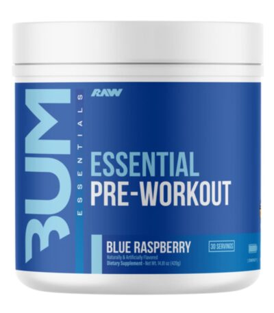 Raw Nutrition CBUM Essential Pre Workout - Blue Raspberry
