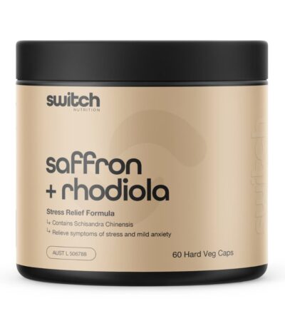 Switch Nutrition Saffron + Rhodiola