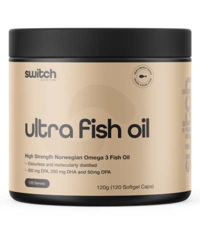 Switch Nutrition Ultra Fish Oil - 120 Gels
