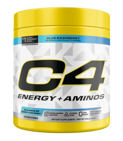 Cellucor C4 energy + aminos - blue raspberry
