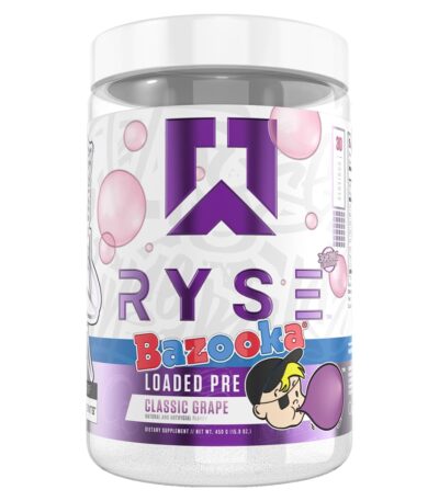Ryse Supplements Loaded Pre Workout - Bazooka Grape