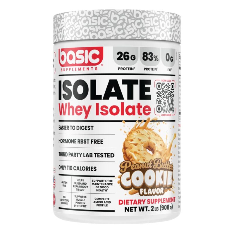 Basic Supplements Isolate - Peanut Butter Cookie