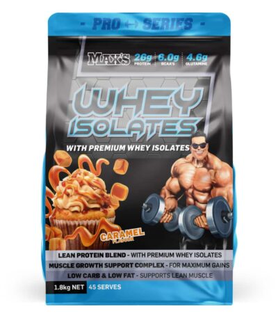 Max's Protein Pro Series Whey Isolate - Caramel