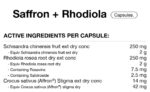 Switch Nutrition Saffron + Rhodiola Nutrition Panel