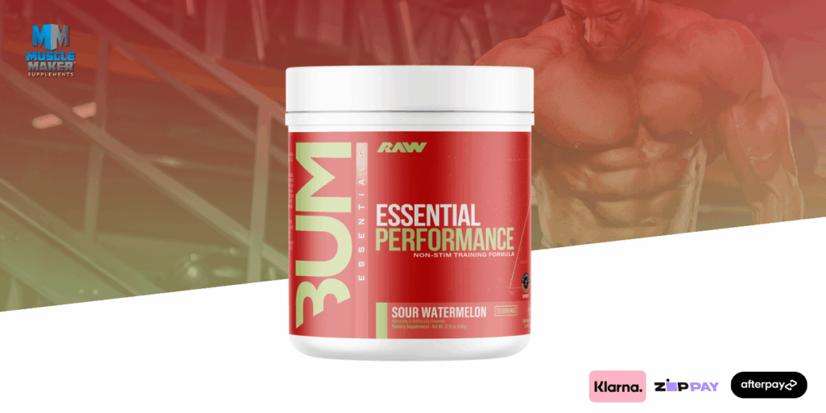 CBUM Essential Performance | Raw Nutrition | Muscle Maker Supplements