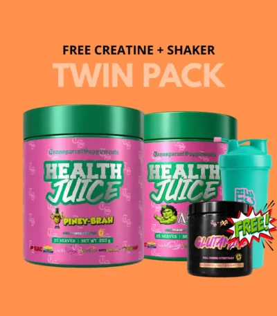 Transparent Supplements Health Juice Twin Pack (1)