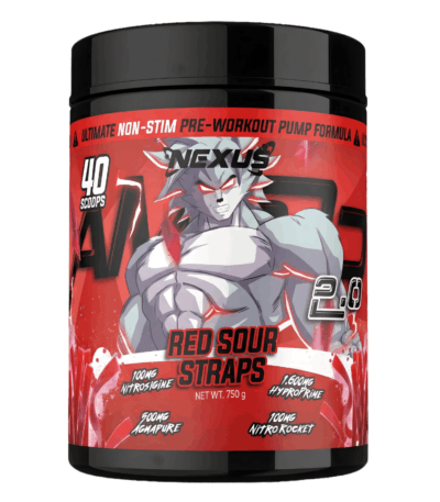 Nexus Sports Nutrition Amp3d 2.0 - Red Sour Straps