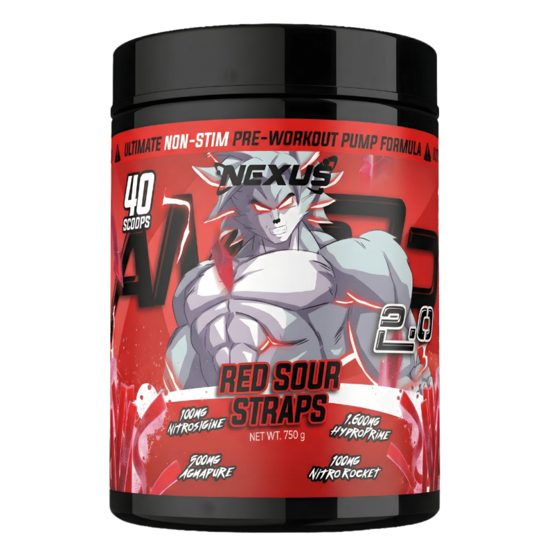 Nexus Sports Nutrition Amp3d 2.0 - Red Sour Straps