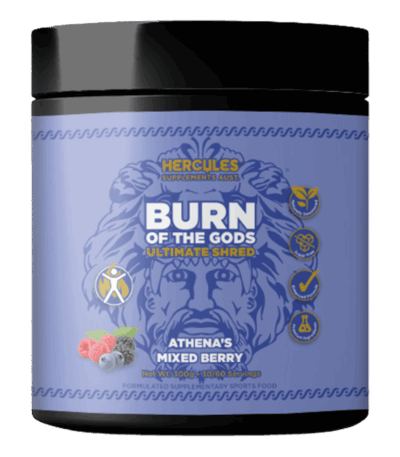 Hercules Supplements Burn Of The Gods - Athena's Mixed Berry