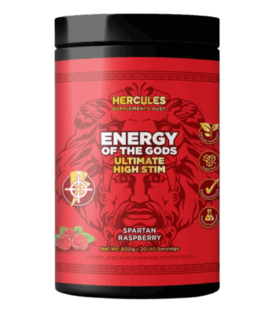 Hercules Supplements Energy Of The Gods - Spartan Raspberry