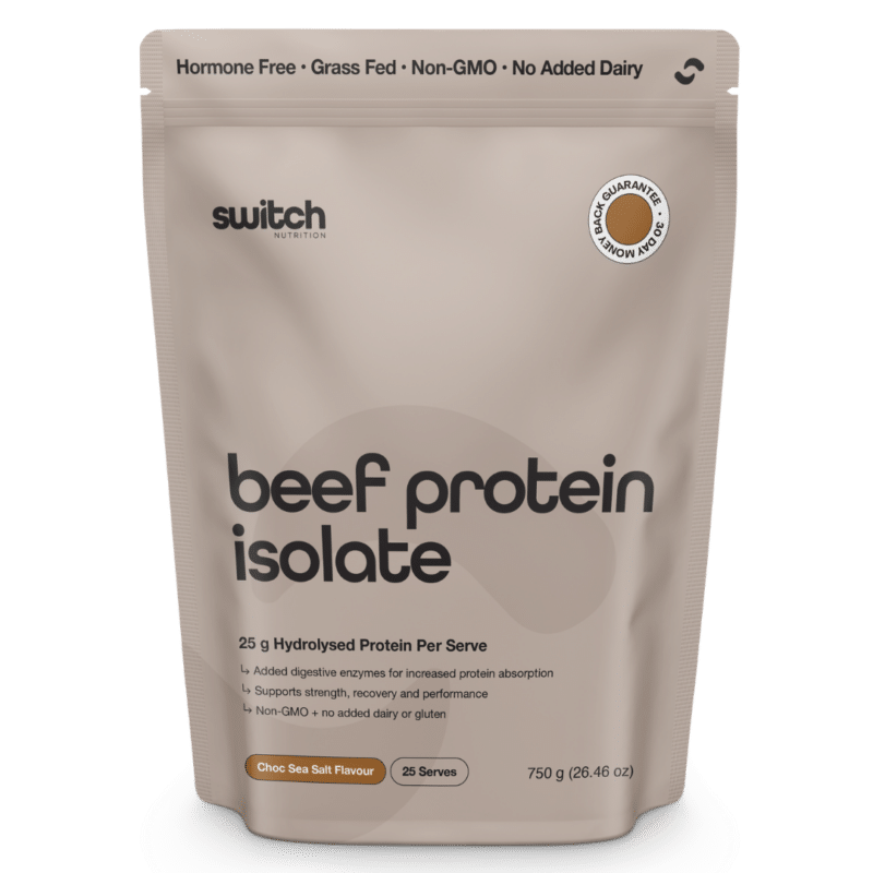Switch Nutrition Beef Isolate 750g - Choc Sea Salt