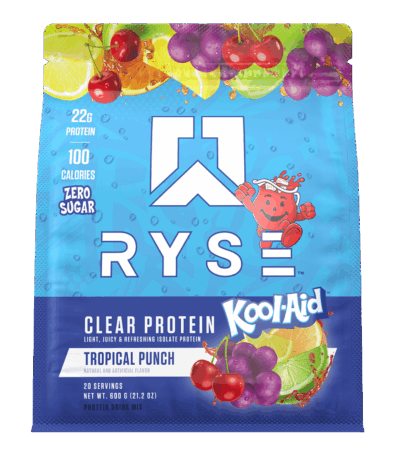 Ryse Supplements Clear Protein - Kool Aid Tropical Punch (1)