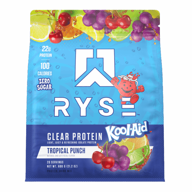 Ryse Supplements Clear Protein - Kool Aid Tropical Punch (1)