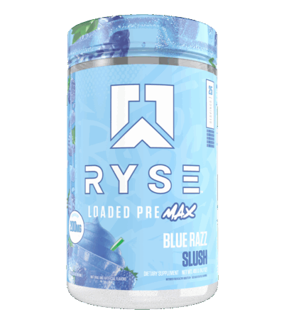 Ryse Supplements Loaded Pre Max - Blue Razz Slush (1)
