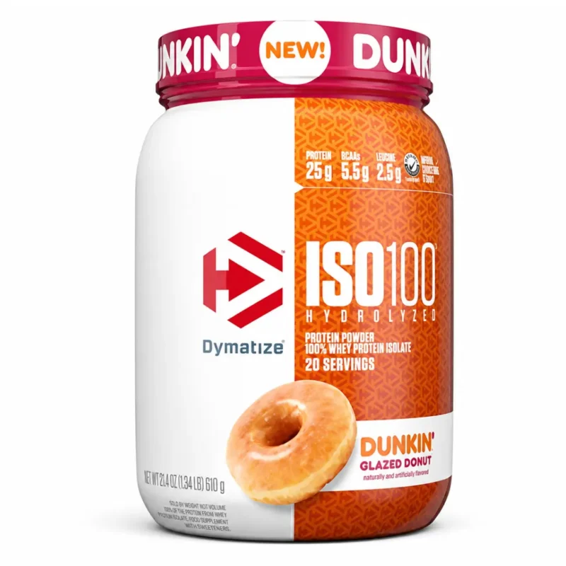 Dymatize Iso100 1.6lb Dunkin Glazed Donut